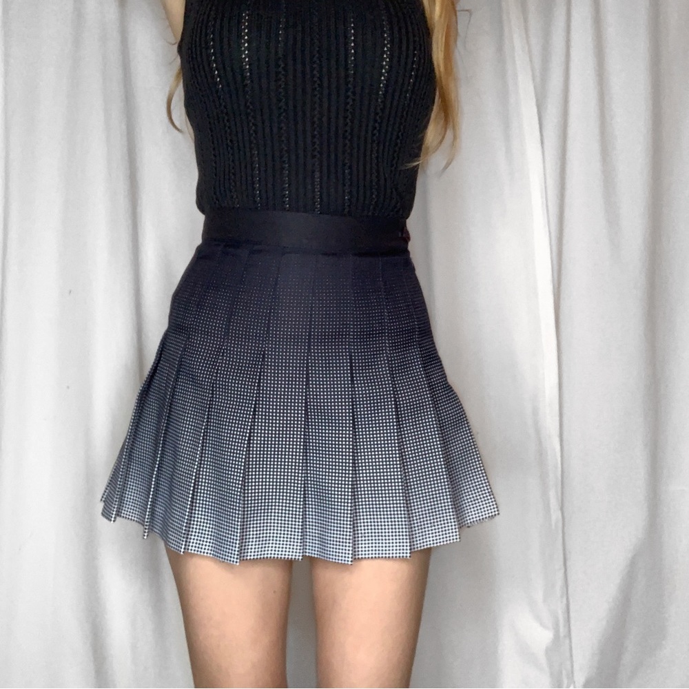 RARE Ombré Polka Dotted American Apparel Original Tennis Skirt